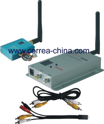 2.4GHz 700mW wireless AV transmitter receiver kit