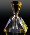 crystal perfume bottle