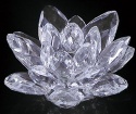 crystal candle holder