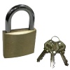 Brass padlock