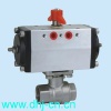 Pneumatic bvalve 2pcPneumatic ball valve