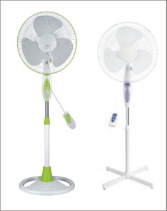 16" remote stand fan