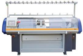 computerized flat knitting machine