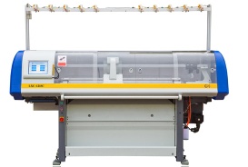 computerized flat knitting machine