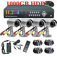 Complete CCTV system