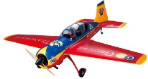 3D RC plane  EPO YAK54 with 6CH 2.4G radio