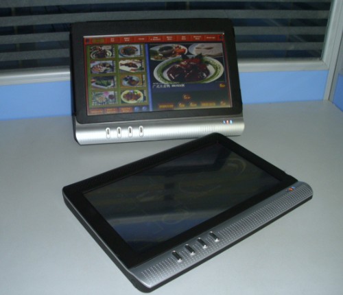 10 inch electronic menu