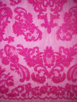 Embroidery beading lace