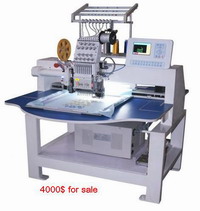 flat embroidery machine