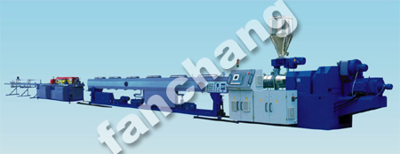 DOUBLE-PIPE EXTRUDING PRODUCTION LINE