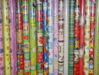 gift wrapping paper