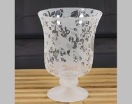 glass candle holder