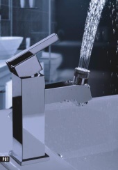 up-spray water saving faucet