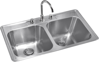 stainless steel sink