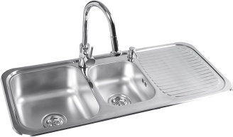 stainless steel sink