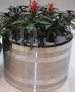 stainless steel flower pots