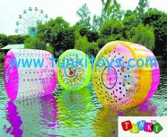 water roller aqua barrel tube kids