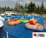 bumper boat paddler boat hand power boat children kids boat water aqua bumper inflatable air boat float adult boat