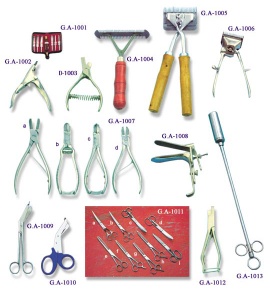 Veterinary instruments