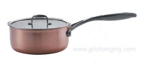 stainless steel saucepan