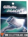 gillette mach3 blade pack