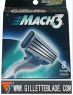 Gillette Mach3 balde pack 8's