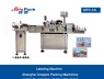 Vertical sticker (self-adhesive) labeling machine