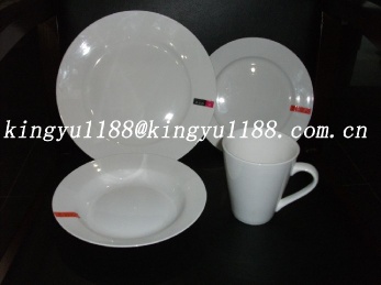 porcelain dinnerware