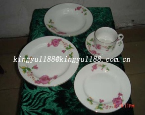 20 pcs porcelain dinner ser&plate