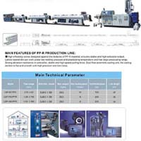 pipe extrusion line