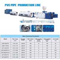 PVC pipe extrusion line