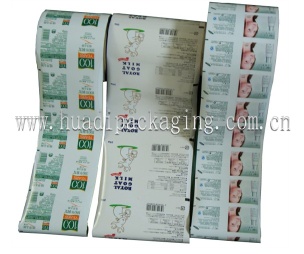 laminated plastic packaging film