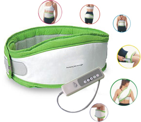 Fitness muscle stimulation massge belt