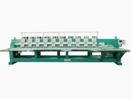 multihead flat embroidery machine