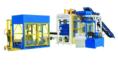 QT12-15 Fully-automatic Concrete Block Making Machine