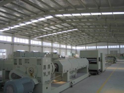 XPS foamed board extrusion line