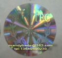 hologram label ,stickers