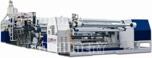 PE breathable film machine