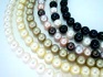 Freshwater pearl necklaces