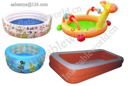 Inflatable swimming pool