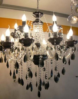 crystal pendant lamp