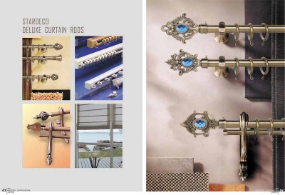 curtain pole & curtain rod & curtain track & curtain rail