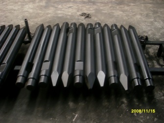 hydraulic breaker parts-chisel,rod