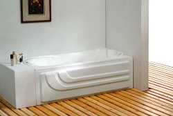 Top  bathtub