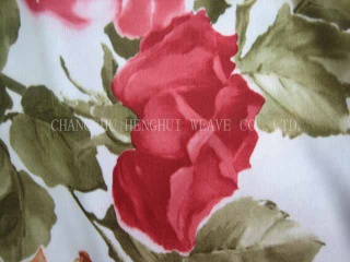 100% Polyester Interlock Transfer Printed Fabric