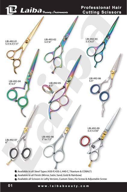 Professional Barber Scissors