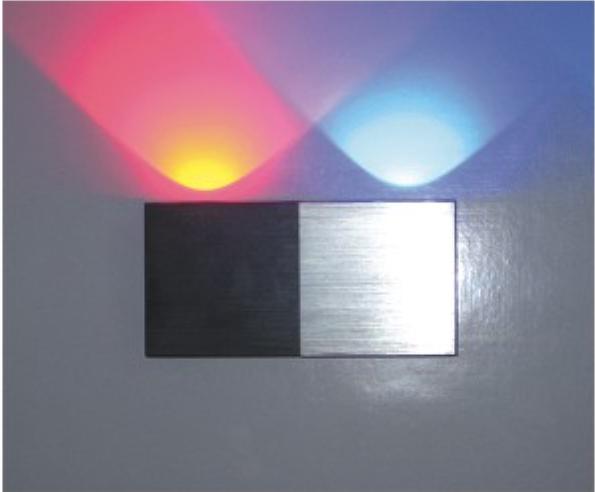 LED wall light