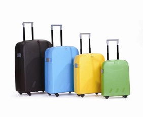 pp trolley case - ZF 4PCS