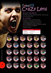 Colour Crazy Contact Lens from COLOUR VUE