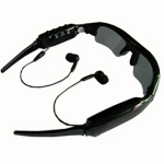 CCTV-Mini Sunglass DVR Spy Camera+MP3 Function